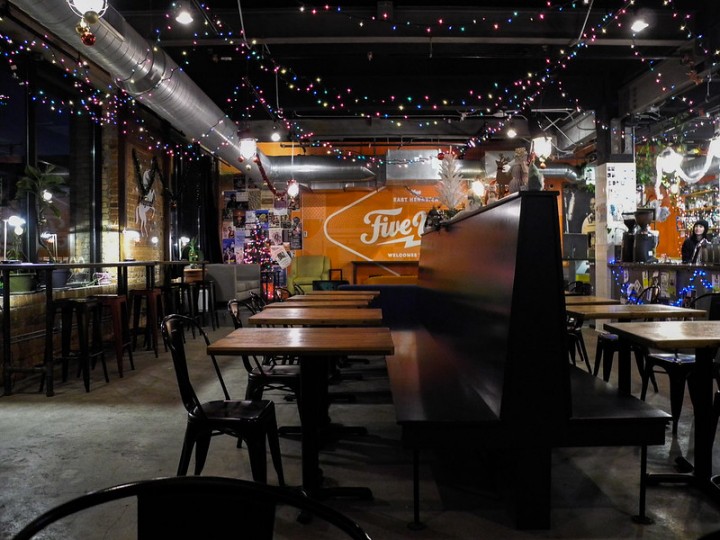 Five Watt Coffee, E. Hennepin Interior Photo - Five Watt Coffee, E. Hennepin Cafe in Minneapolis, MN