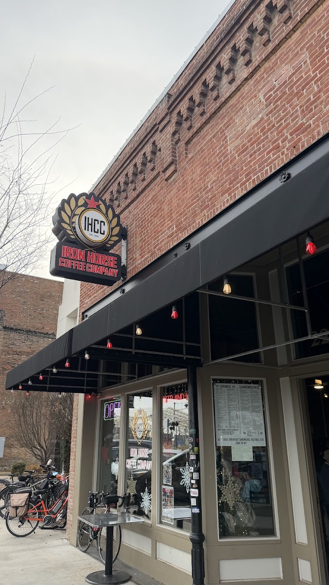 Iron Horse Coffee Company Exterior Photo - Iron Horse Coffee Company Cafe in Rogers, AR