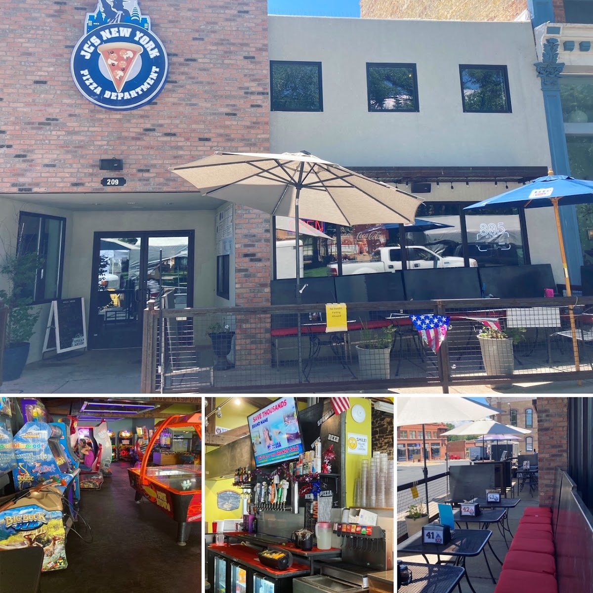 JC's New York Pizza Department Exterior Photo - JC's New York Pizza Department Pizza in Las Vegas, NM