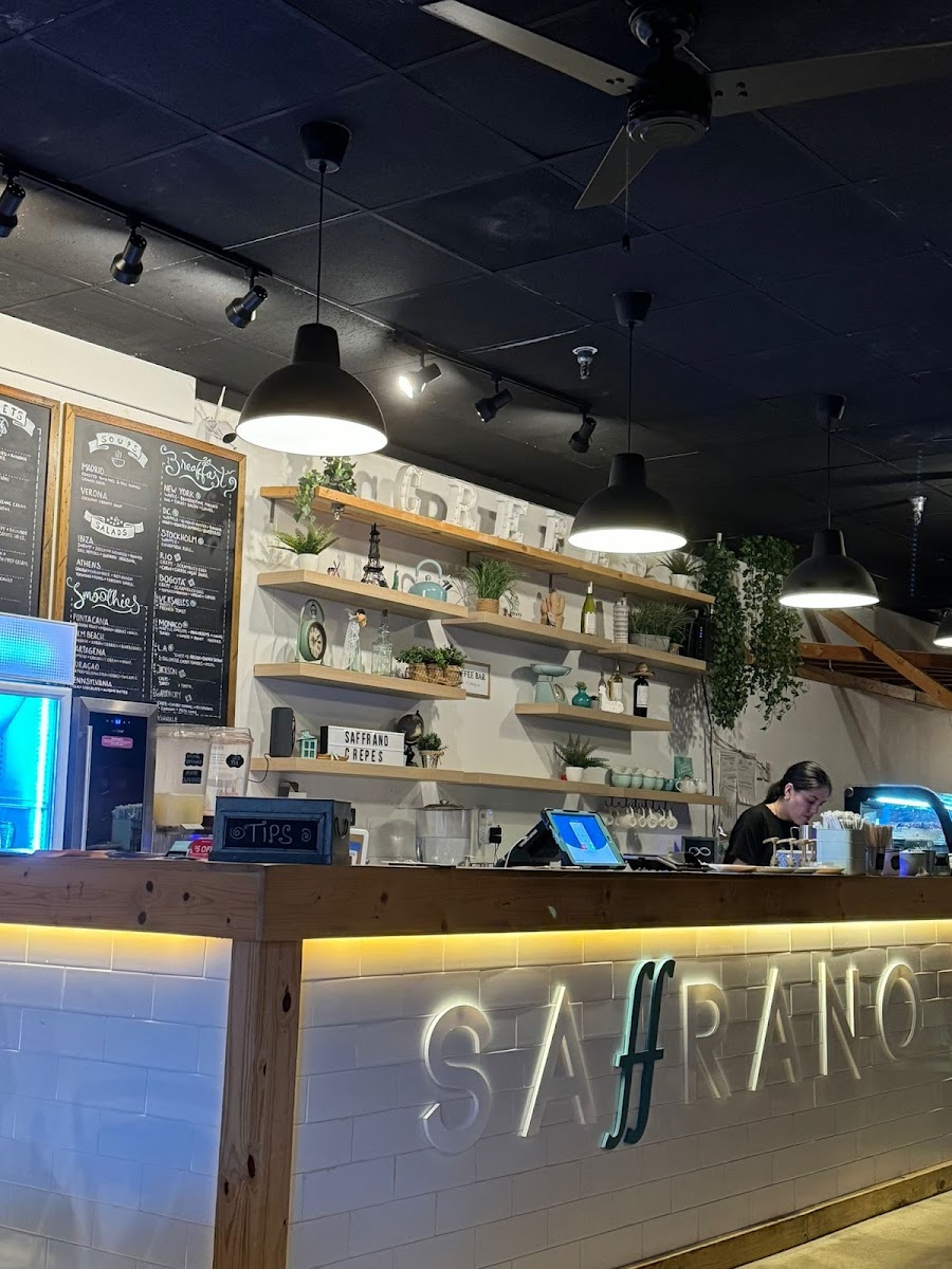 Saffrano Crepes Interior Photo - Saffrano Crepes Crepes in Plantation, FL