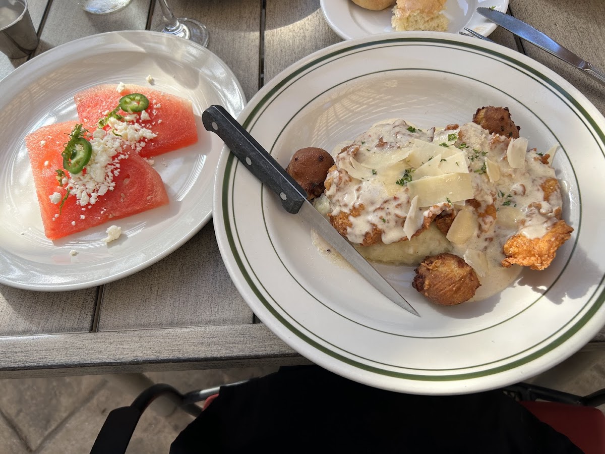 Table at The Hickory Inn Food Photo - Table at The Hickory Inn Restaurant in Bentonville, AR