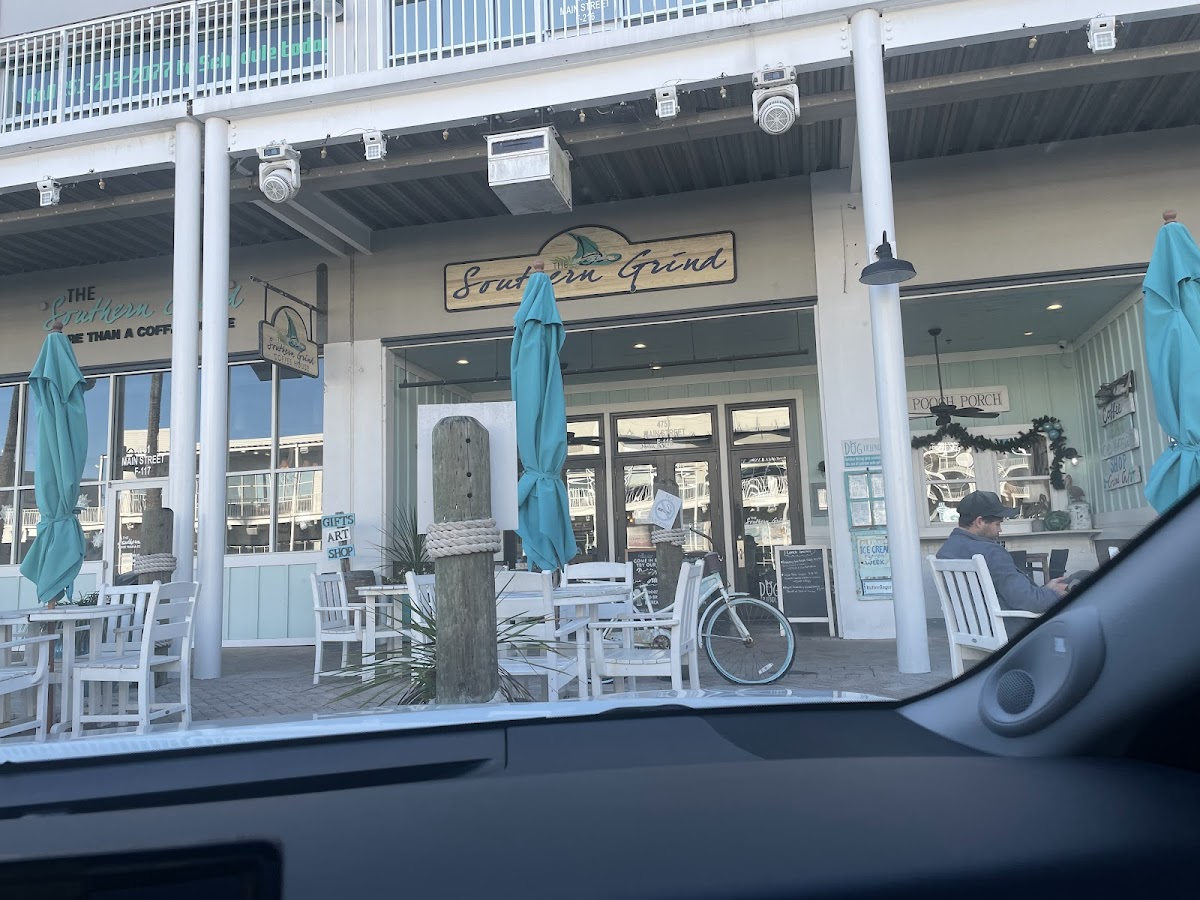 The Southern Grind Coffee House at the WHARF Exterior Photo - The Southern Grind Coffee House at the WHARF Coffee Shop in Orange Beach, AL